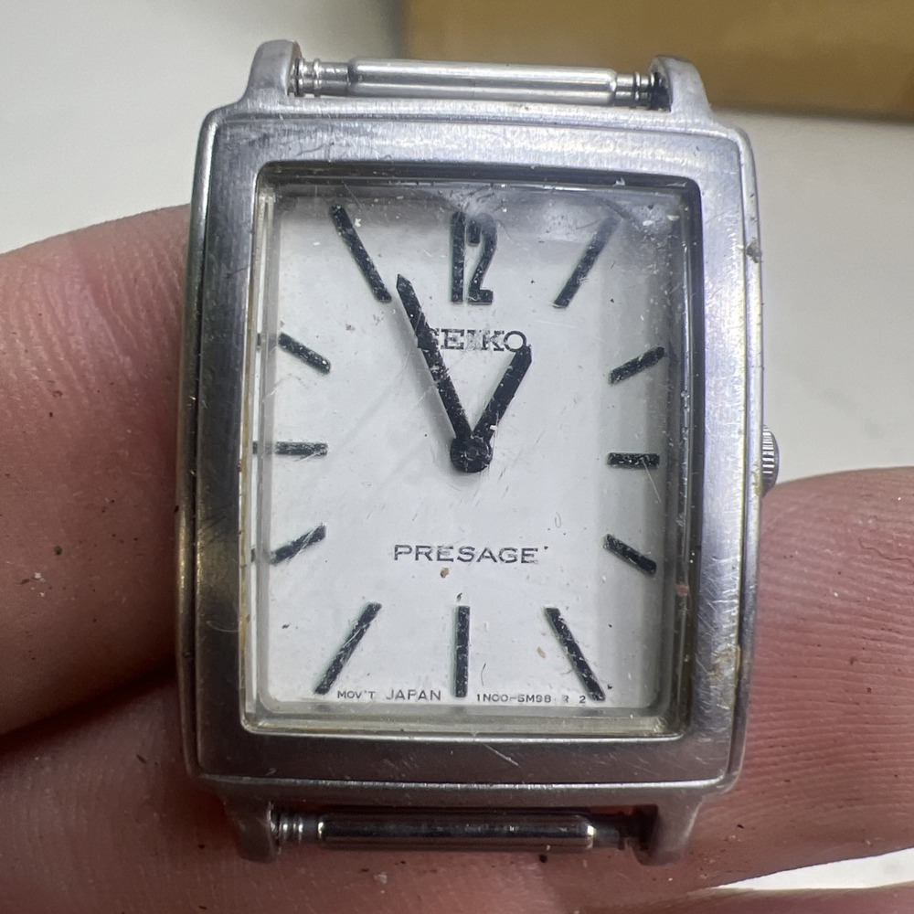 Seiko Presage Ladies Silver Tone Quartz Watch 1N00-6S30 Parts